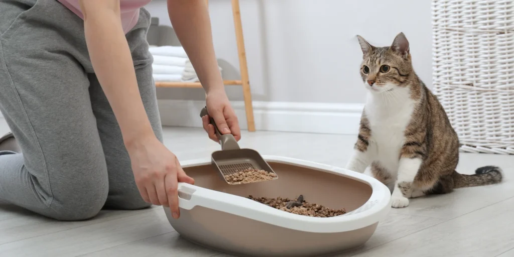 Mantenimiento y Limpieza el arenero de tu gato