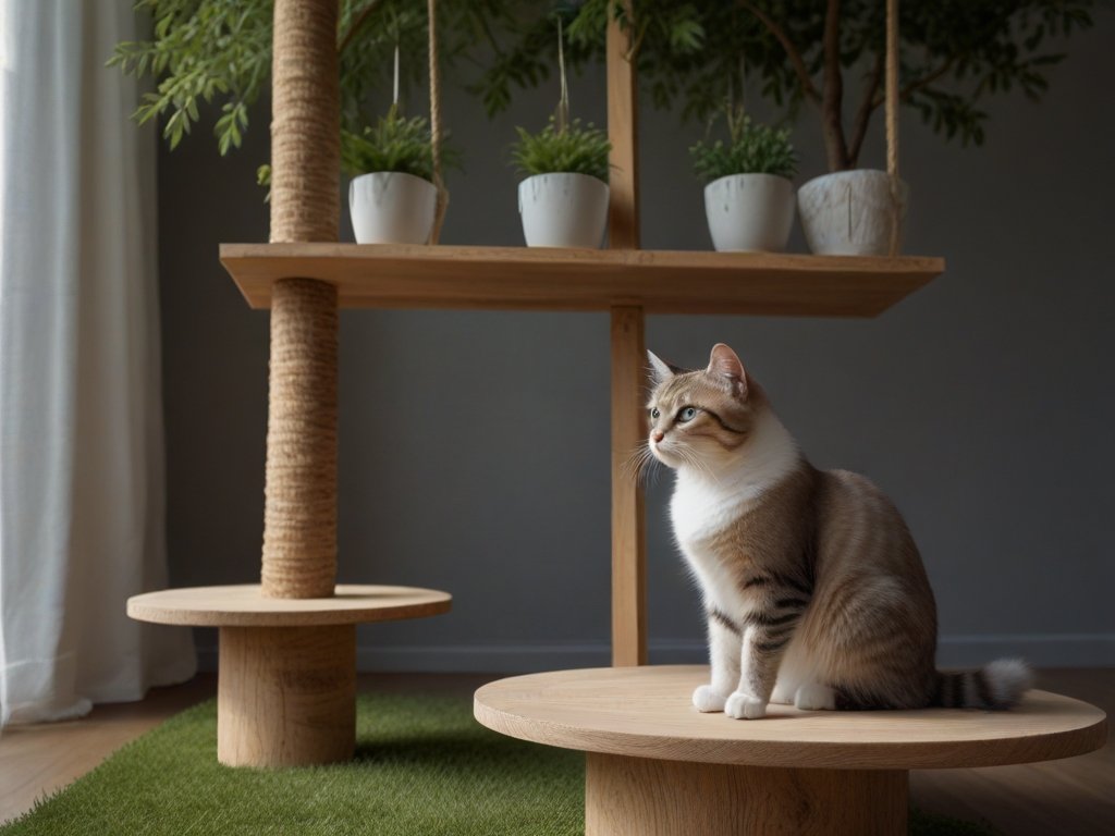 Elementos clave en el diseño de árboles para gatos