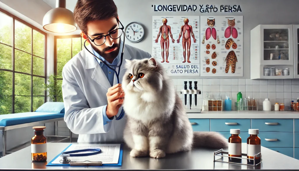 Longevidad y Salud del Gato Persa