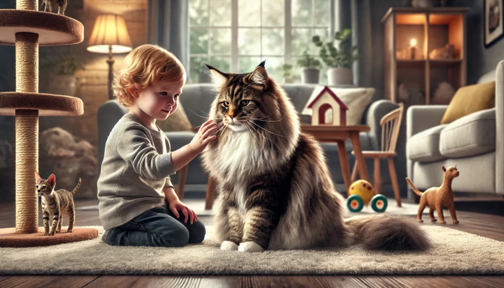 Personalidad y Comportamiento del Gato Maine Coon