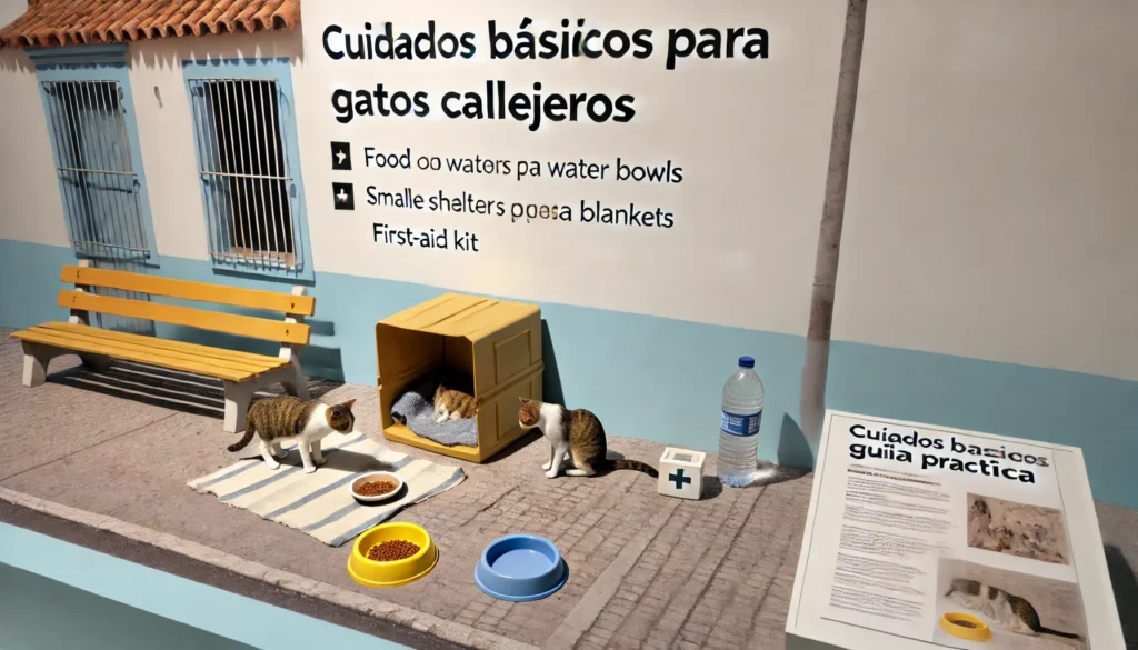 Cuidados Básicos para Gatos Callejeros: Guía Práctica