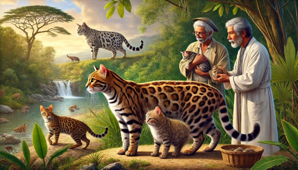 Origen e Historia del Gato Bengalí